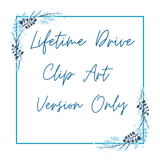 Life time Drive Clip Art Version Only (Seamless and PNG)