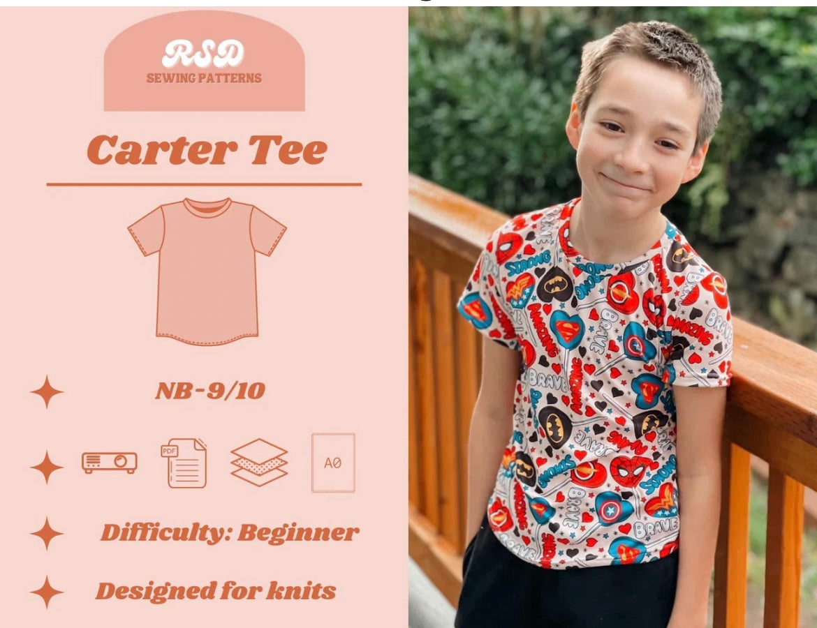 Carter Tee- Custom