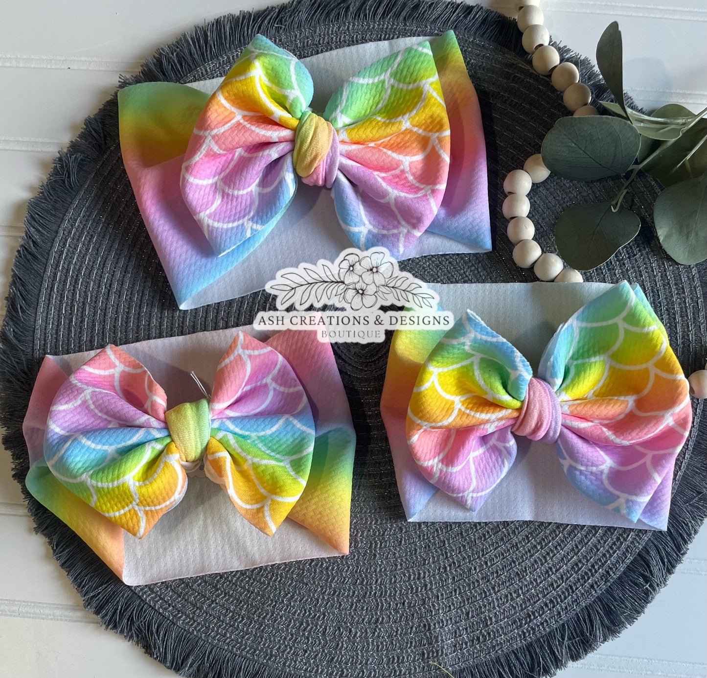Rainbow mermaid- Wraps