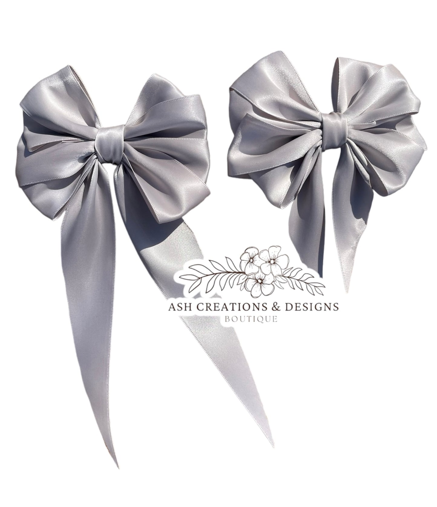 Mommy and Me Style Silk Ribbon bows
