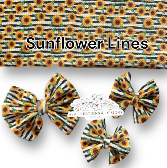 Sunflower Lines