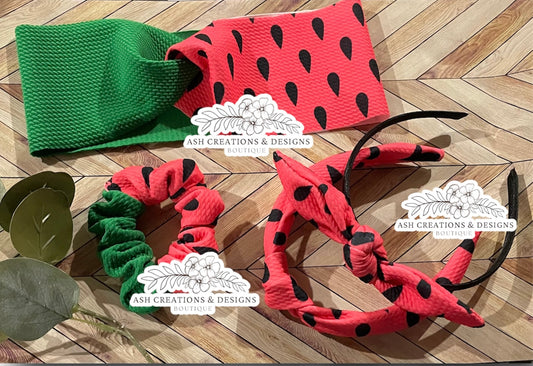 Watermelon headbands
