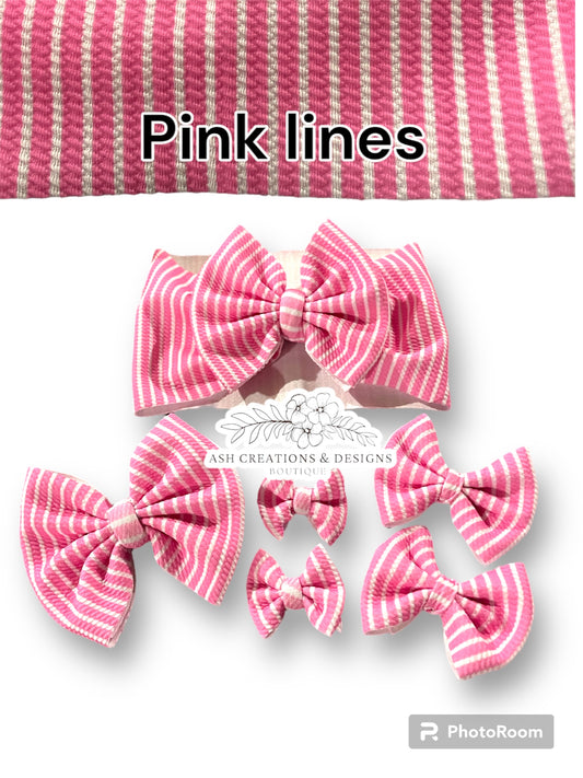 Pink lines