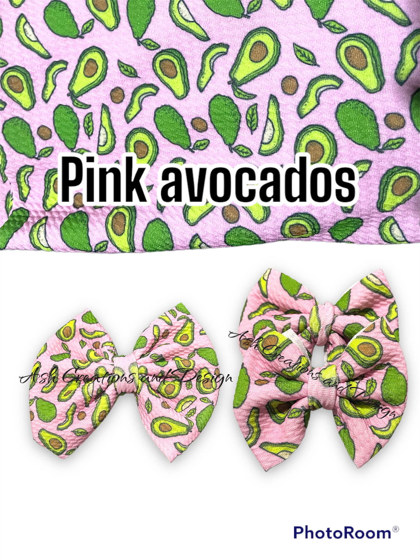Pink avocados